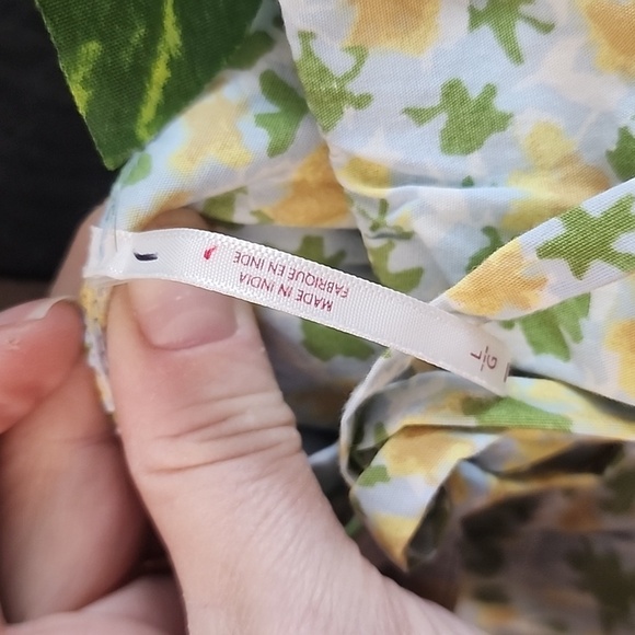 Free People Lavender Daze Dress Size L Green Combo. - Picture 7 of 9